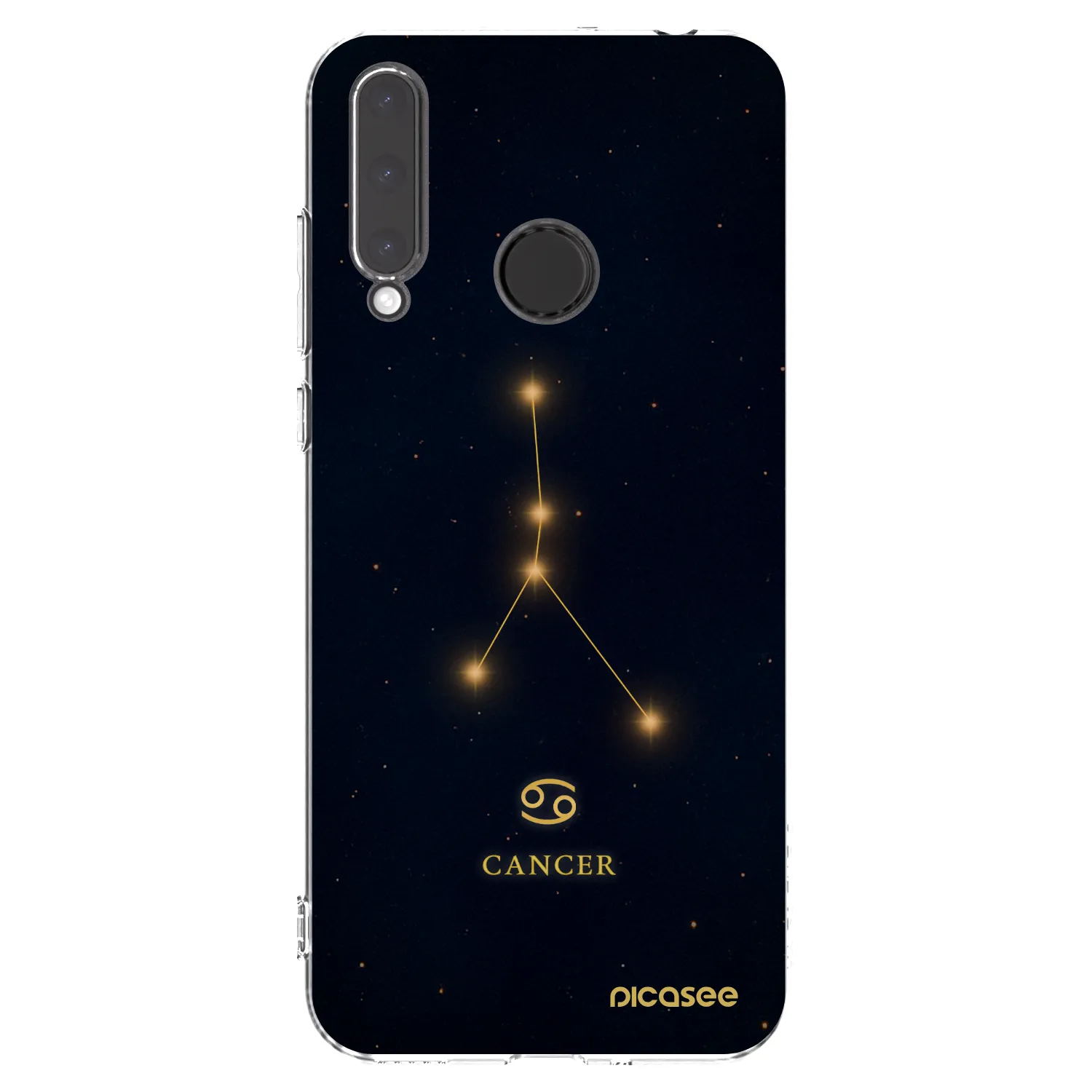 Picasee silikonski prozorni ovitek za Honor 20 Lite - CANCER
