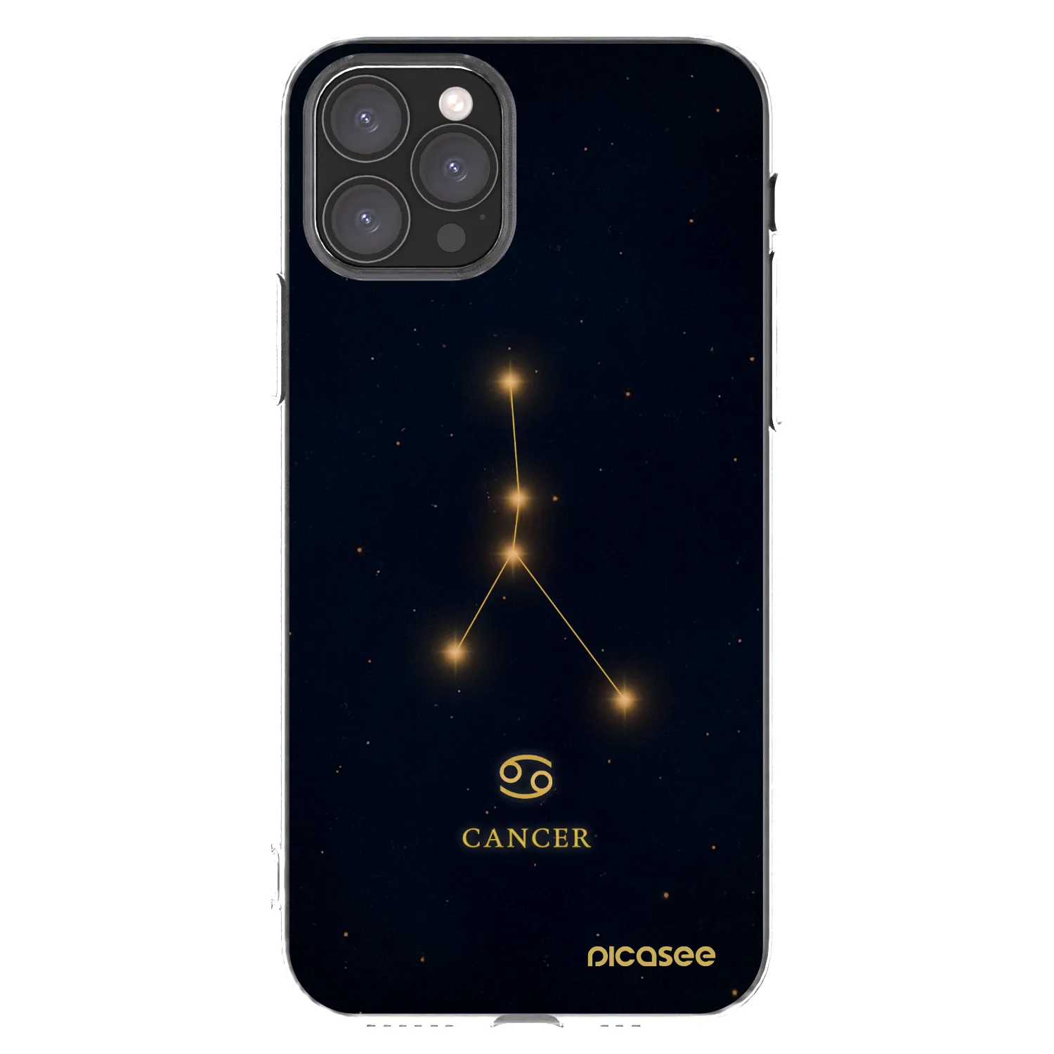 Picasee silikonski prozorni ovitek za Apple iPhone 11 Pro - CANCER