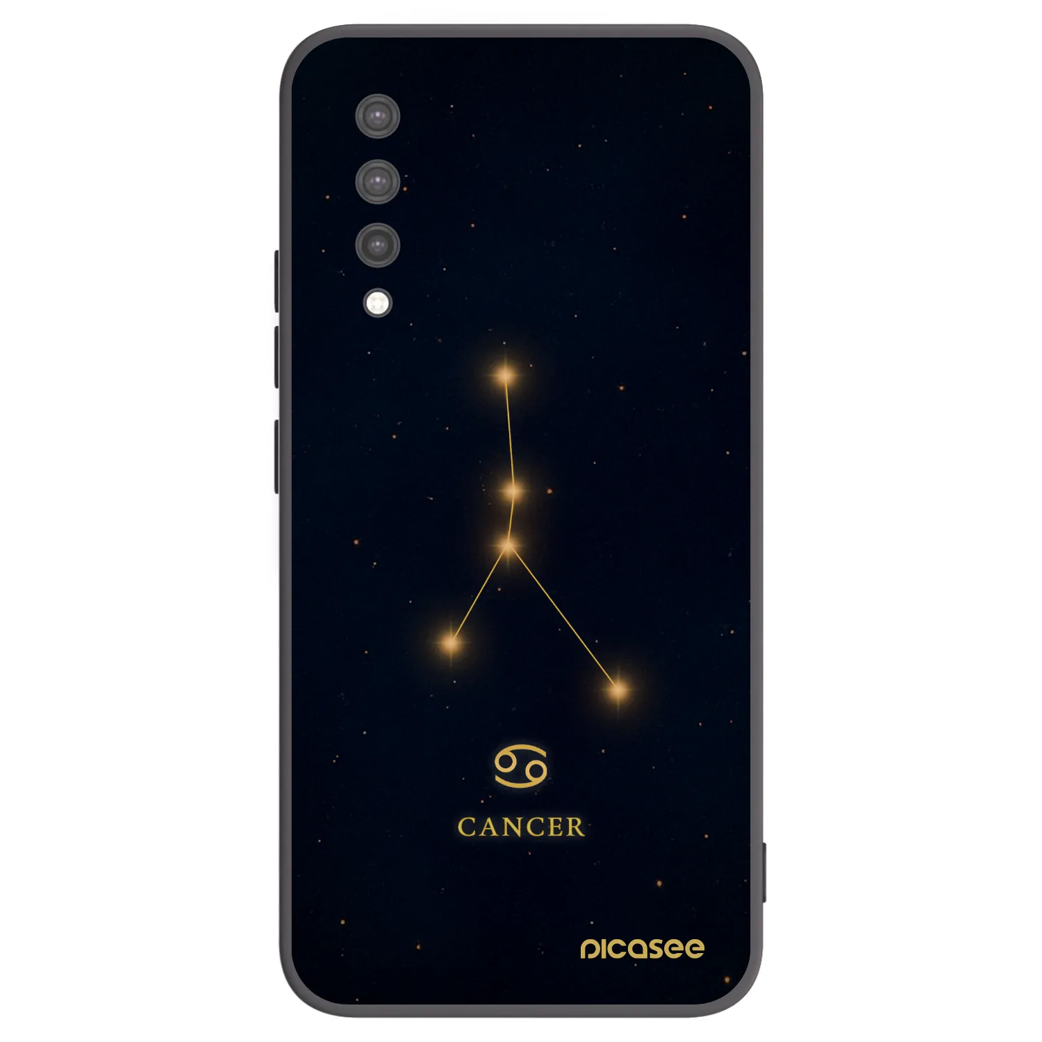 Picasee silikonski črni ovitek za Xiaomi Mi 9 Lite - CANCER