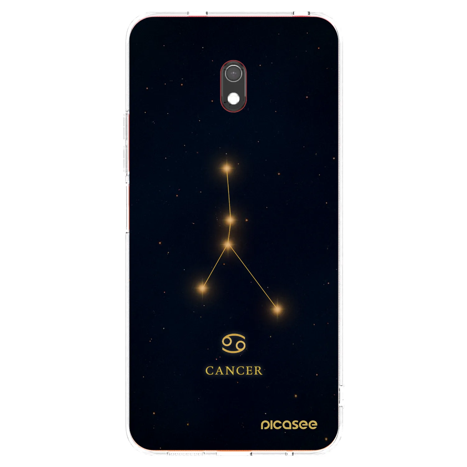 Picasee silikonski prozorni ovitek za Xiaomi Redmi 8A - CANCER