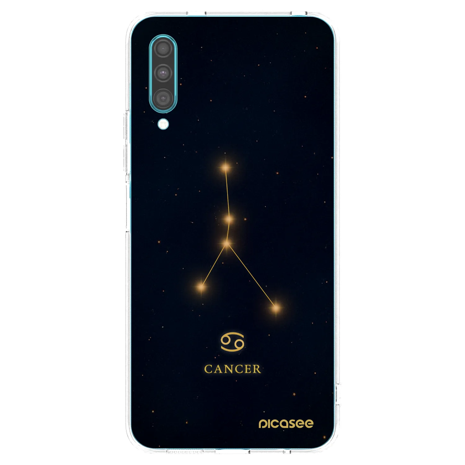 Picasee silikonski prozorni ovitek za Samsung Galaxy A30s A307F - CANCER