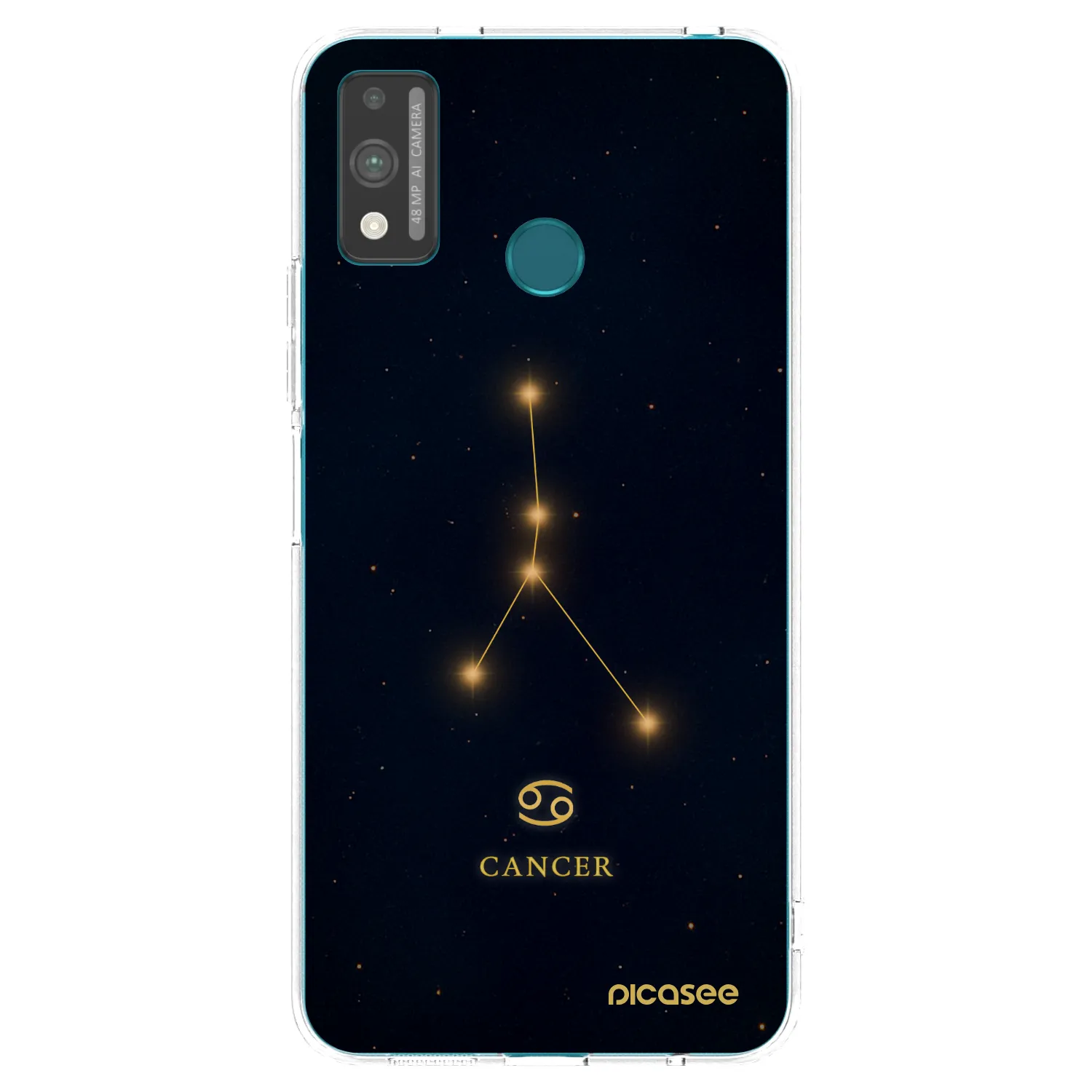 Picasee silikonski prozorni ovitek za Honor 9X Lite - CANCER