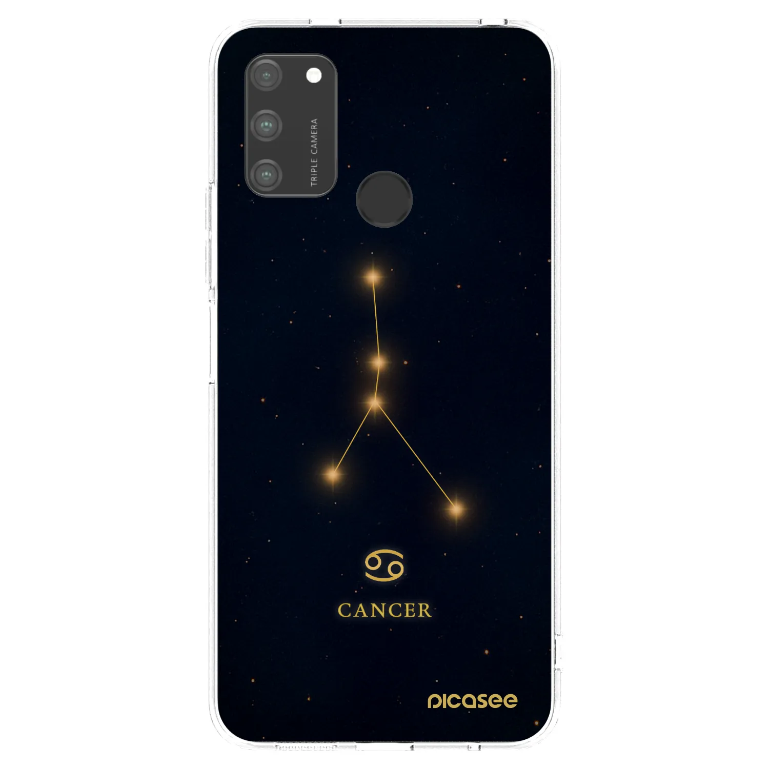 Picasee silikonski prozorni ovitek za Honor 9A - CANCER
