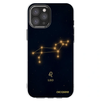 Picasee silikonski prozorni ovitek za Apple iPhone 12 Pro Max - LEO