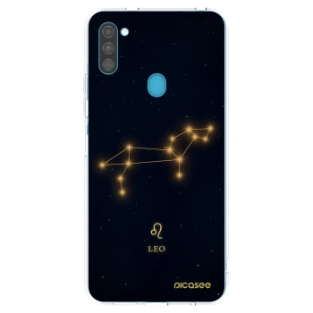 Picasee silikonski prozorni ovitek za Samsung Galaxy M11 - LEO