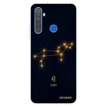 Picasee silikonski prozorni ovitek za Realme 5 - LEO