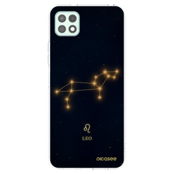 Picasee silikonski prozorni ovitek za Samsung Galaxy A22 A226B 5G - LEO