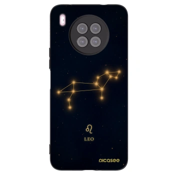Picasee silikonski črni ovitek za Huawei Nova 8i - LEO