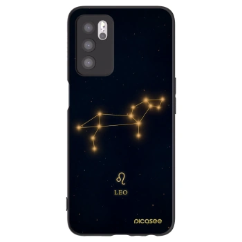 Picasee silikonski črni ovitek za OPPO A16s - LEO