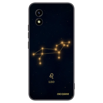 Picasee silikonski črni ovitek za Vivo Y01 - LEO