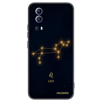 Picasee silikonski črni ovitek za Vivo Y52 5G - LEO