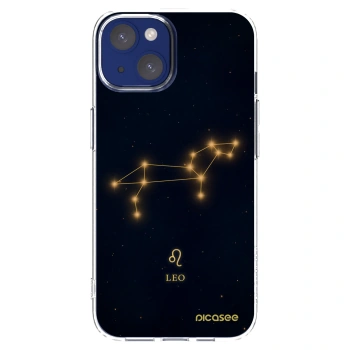 Picasee silikonski prozorni ovitek za Apple iPhone 14 - LEO