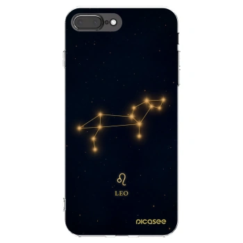 Picasee silikonski prozorni ovitek za Apple iPhone 8 Plus - LEO