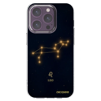 Picasee silikonski prozorni ovitek za Apple iPhone 14 Pro - LEO