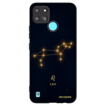 Picasee silikonski črni ovitek za Realme C21Y - LEO