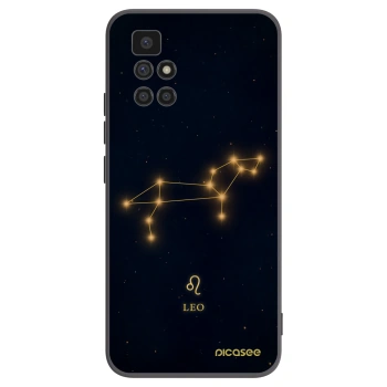 Picasee silikonski črni ovitek za Xiaomi Redmi 10 (2022) - LEO
