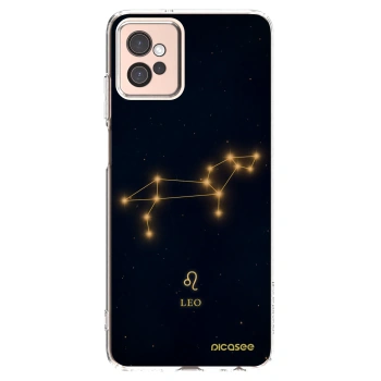 Picasee silikonski prozorni ovitek za Motorola Moto G32 - LEO