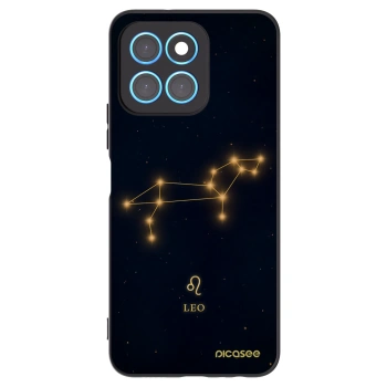 Picasee silikonski črni ovitek za Honor X8 5G - LEO