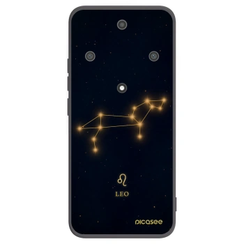 Picasee silikonski črni ovitek za Honor Magic5 Lite 5G - LEO