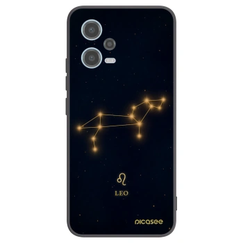 Picasee silikonski črni ovitek za Xiaomi Redmi Note 12 5G - LEO