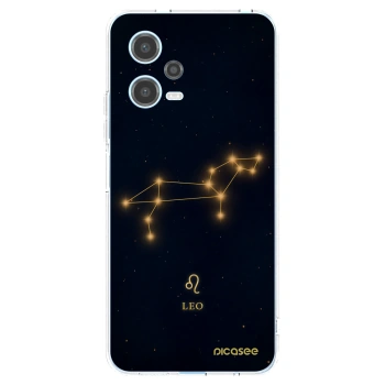 Picasee silikonski prozorni ovitek za Xiaomi Redmi Note 12 5G - LEO