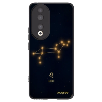 Picasee silikonski črni ovitek za Honor 90 5G - LEO