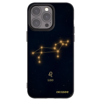 Picasee silikonski črni ovitek za Apple iPhone 15 Pro Max - LEO