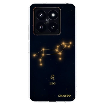 Picasee silikonski prozorni ovitek za Xiaomi 14 Pro - LEO