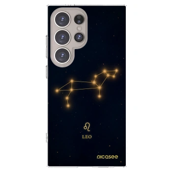 Picasee silikonski prozorni ovitek za Samsung Galaxy S24 Ultra S928B 5G - LEO