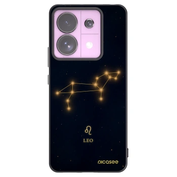 Picasee silikonski črni ovitek za Xiaomi Redmi Note 13 Pro 5G - LEO