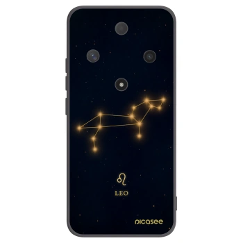 Picasee silikonski črni ovitek za Honor Magic6 Lite 5G - LEO
