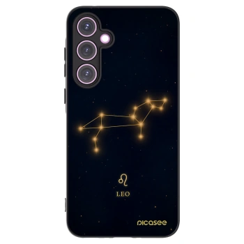 Picasee silikonski črni ovitek za Samsung Galaxy A35 5G A356B - LEO