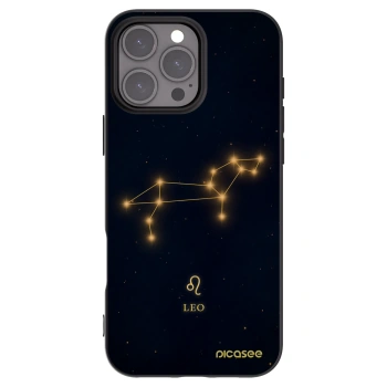 Picasee silikonski črni ovitek za Apple iPhone 16 Pro Max - LEO