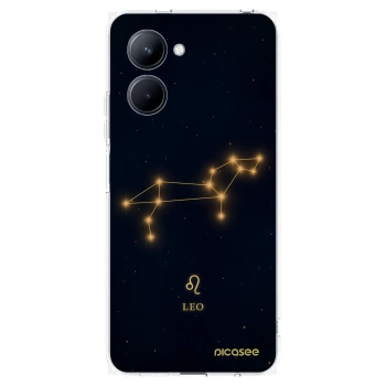 Picasee silikonski prozorni ovitek za Realme C33 (2023) - LEO