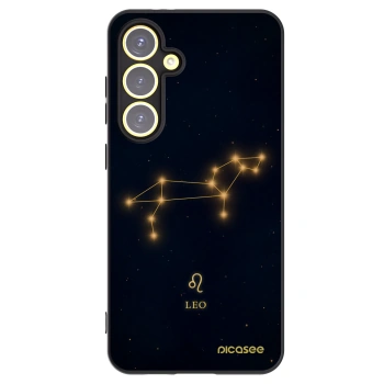 Picasee silikonski črni ovitek za Samsung Galaxy S24 FE S721B - LEO