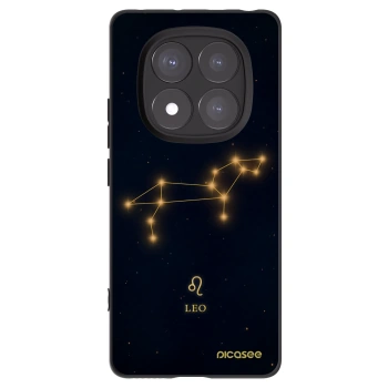 Picasee silikonski črni ovitek za Xiaomi Redmi Note 14 Pro 5G - LEO
