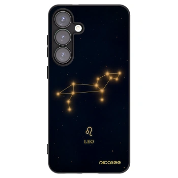 Picasee silikonski črni ovitek za Samsung Galaxy S25+ 5G - LEO