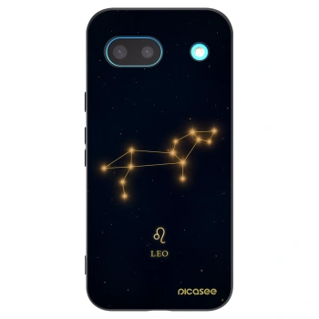 Picasee silikonski črni ovitek za Google Pixel 8a - LEO