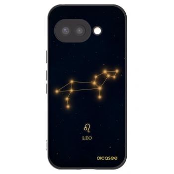 Picasee silikonski črni ovitek za Google Pixel 9a - LEO