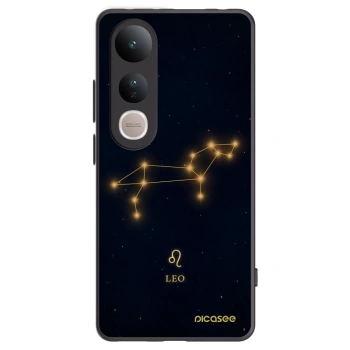 Picasee silikonski črni ovitek za Vivo V50 Lite 5G - LEO