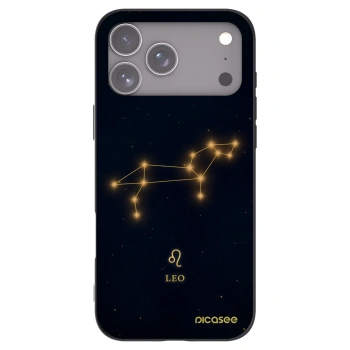 Picasee silikonski črni ovitek za Apple iPhone 17 Pro Max - LEO