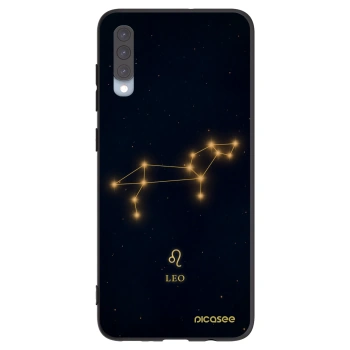 Picasee silikonski črni ovitek za Samsung Galaxy A70 A705F - LEO