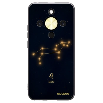 Picasee silikonski črni ovitek za Honor Magic8 Lite 5G - LEO