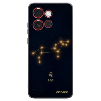Picasee silikonski črni ovitek za Motorola Edge 60 Neo 5G - LEO
