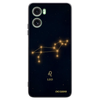 Picasee silikonski črni ovitek za Motorola Moto G06 - LEO
