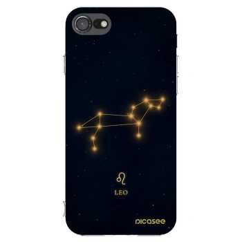 Picasee silikonski prozorni ovitek za Apple iPhone 8 - LEO