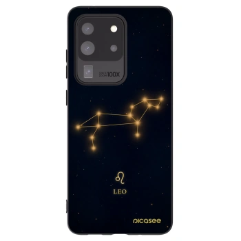 Picasee silikonski črni ovitek za Samsung Galaxy S20 Ultra 5G G988F - LEO