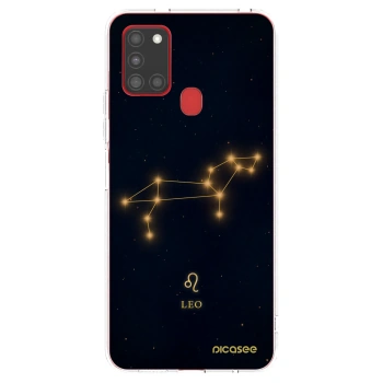 Picasee silikonski prozorni ovitek za Samsung Galaxy A21s - LEO