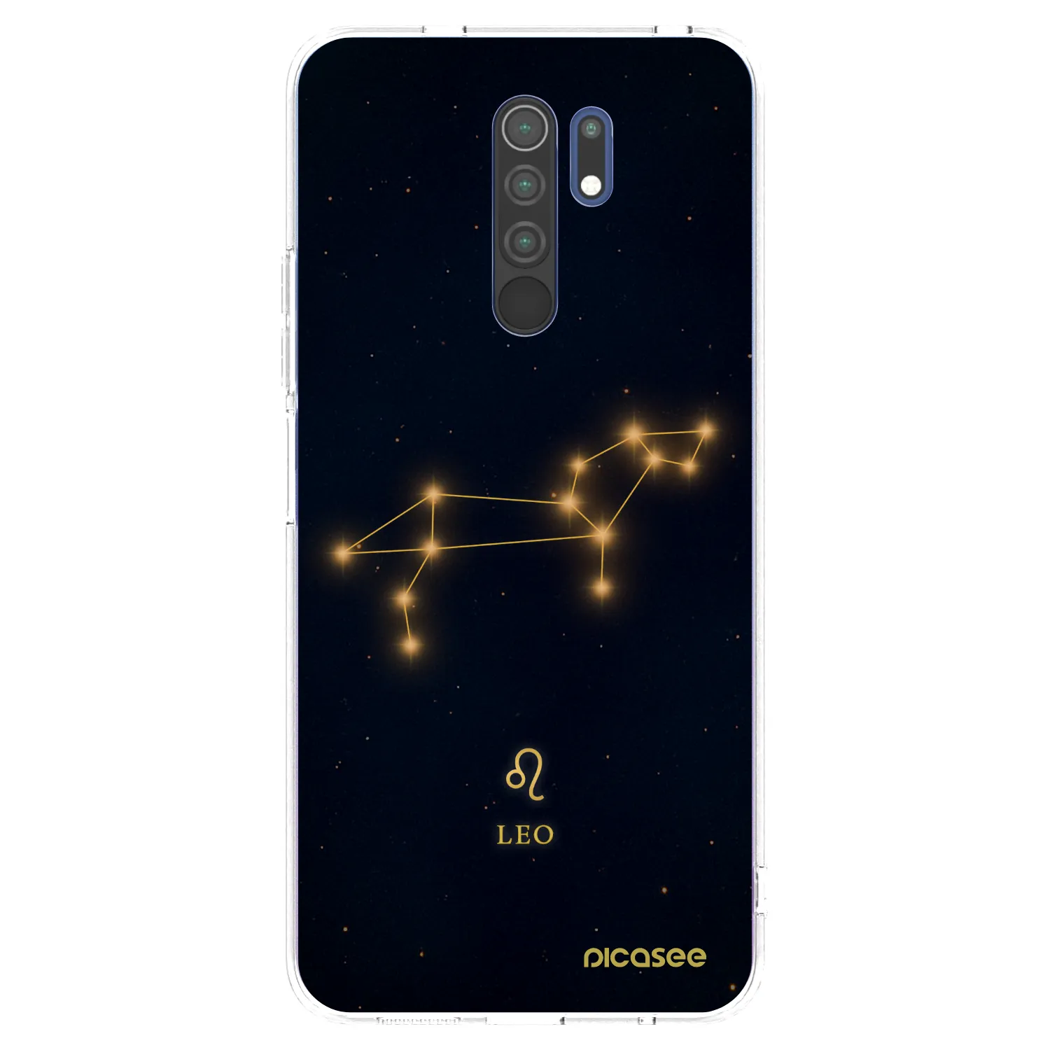 Picasee silikonski prozorni ovitek za Xiaomi Redmi 9 - LEO