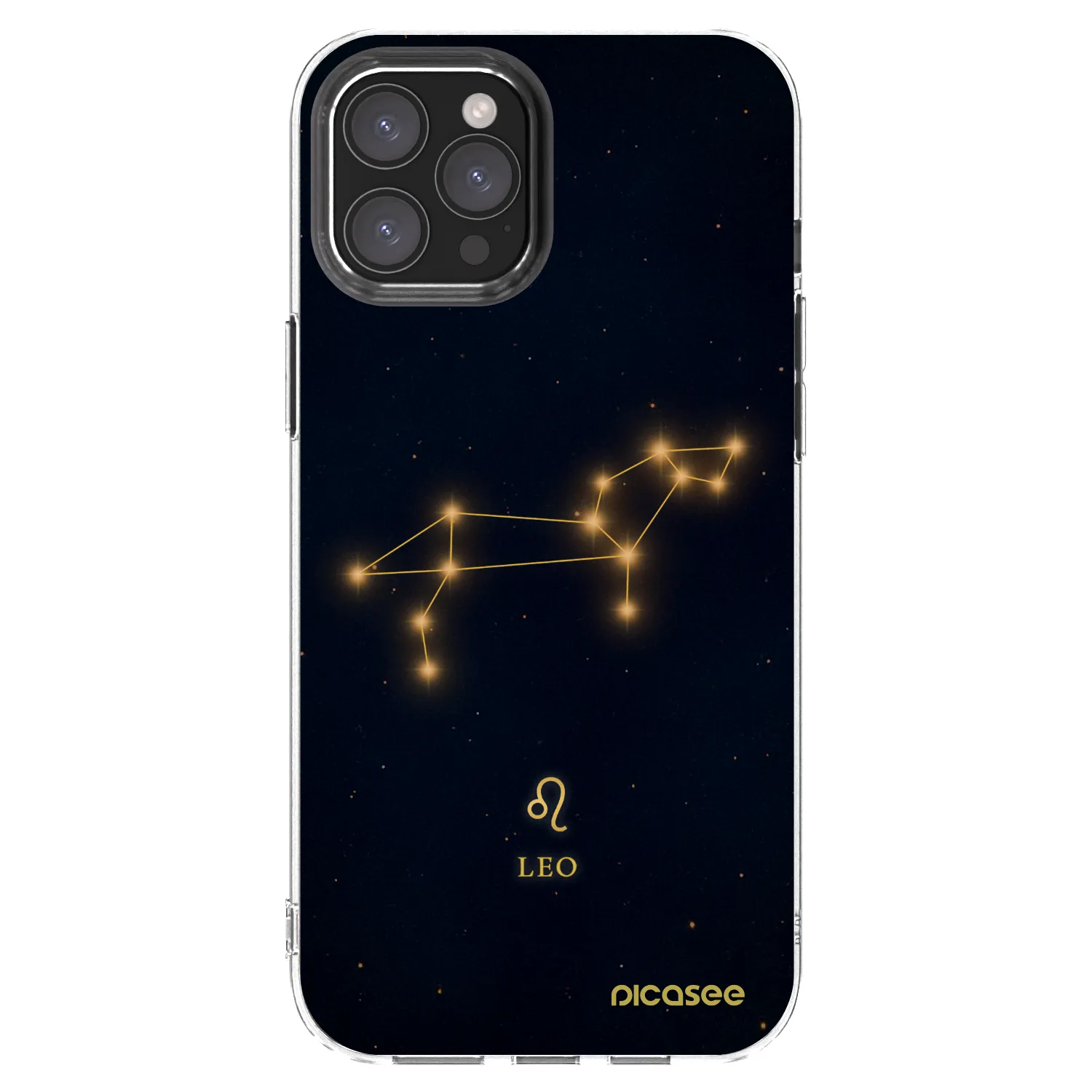 Picasee silikonski prozorni ovitek za Apple iPhone 12 Pro Max - LEO